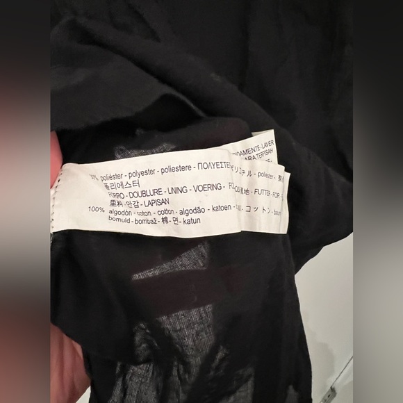 ZARA Floral Embroidered Eyelet Dress - Picture 6 of 7